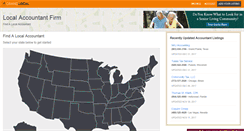 Desktop Screenshot of localaccountantfirm.com